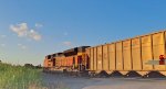 BNSF coal train DPU